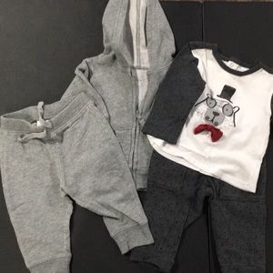 Boys infant jogger sets bundle